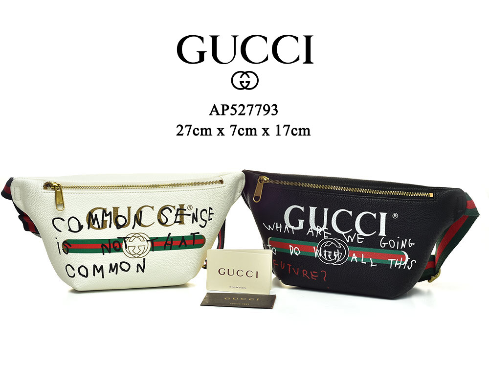 Toe Collection | Tas Gucci Belt Coco Capitan Logo Leather Hitam Semi Premium